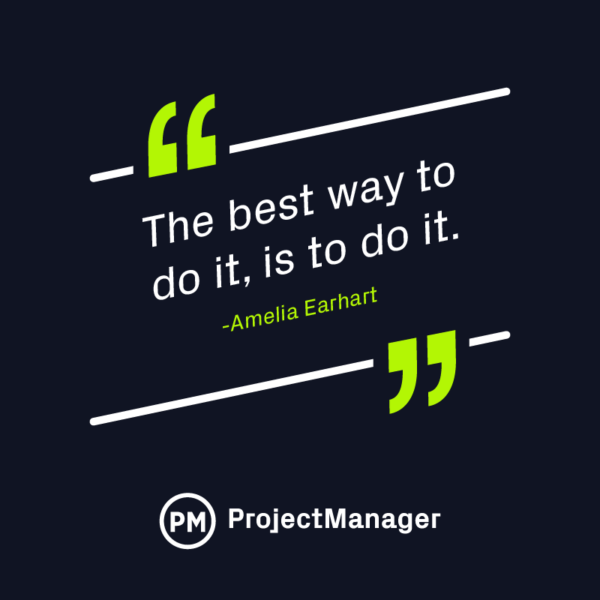 Amelia Earhard business quote