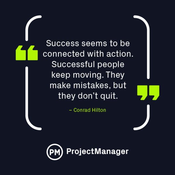 Conrad Hilton business quote